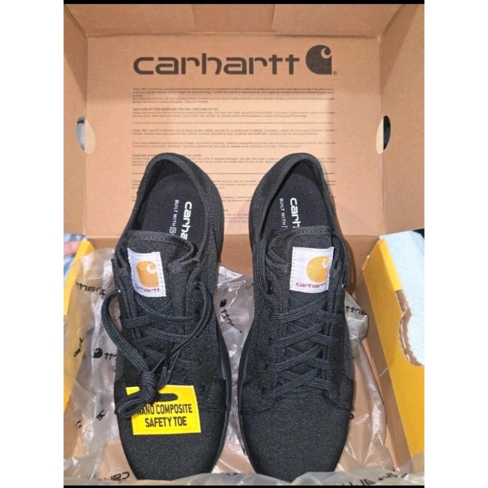 Carhartt Detroit Nano Composite Toe SD Sneaker Mens Size 8.5m Black New With Box